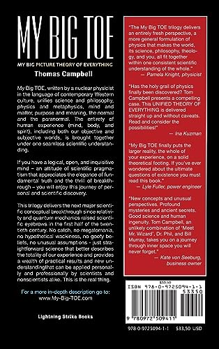My Big Toe, Book 1: Awakening — back cover