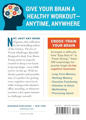 299 On-the-Go Games & Puzzles to Keep Your Brain Young: Minutes a Day to Mental Fitness