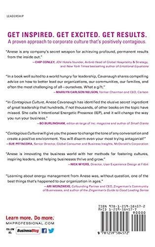 Contagious Culture: Show Up, Set the Tone, and Intentionally Create an Organization that Thrives