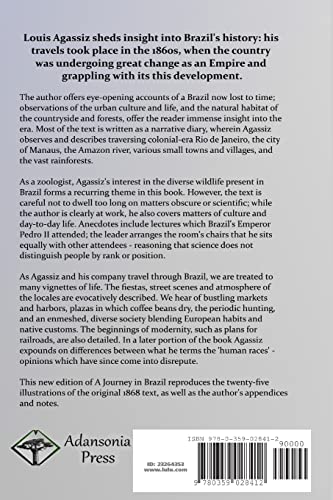 A Journey in Brazil: A Travel Journal of Rio de Janeiro, Manaus, the Amazon River and Rainforests, Featuring Brazilian History, Food, Culture and the Native South Americans