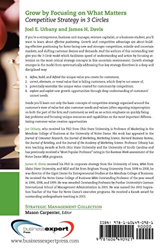 Grow by Focusing on What Matters: Competitive Strategy in 3-circles (Strategic Management Collection)