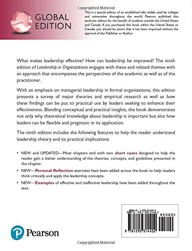 Leadership In Organizations Global Ed