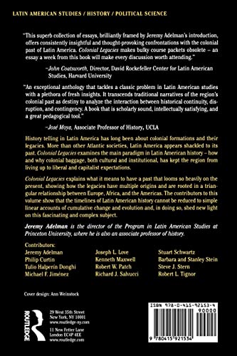 Colonial Legacies (Of Economics; 23)