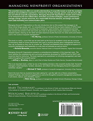 Managing Nonprofit Organizations