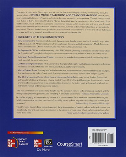 World Music: Traditions and Transformations by Bakan, Michae