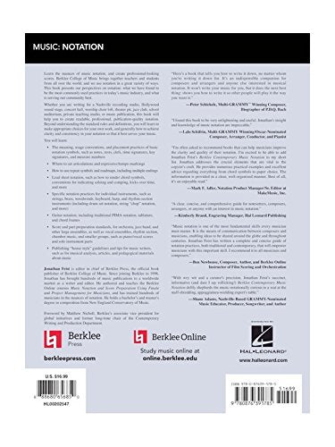Berklee Contemporary Music Notation