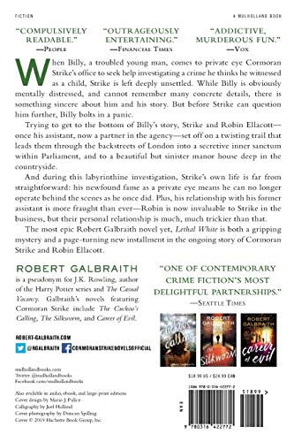 Lethal White (A Cormoran Strike Novel, 4)