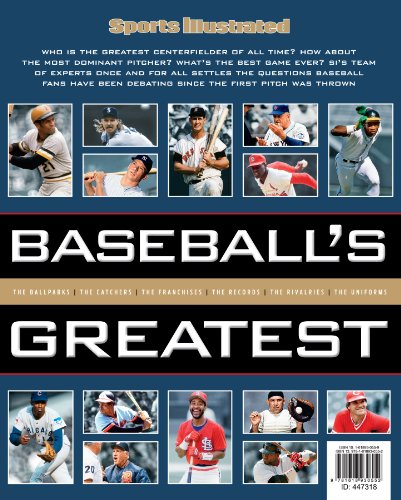 Sports Illustrated Baseball's Greatest — back cover