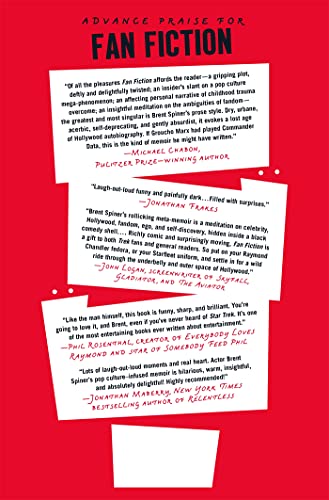 Fan Fiction: A Mem-Noir: Inspired by True Events — back cover