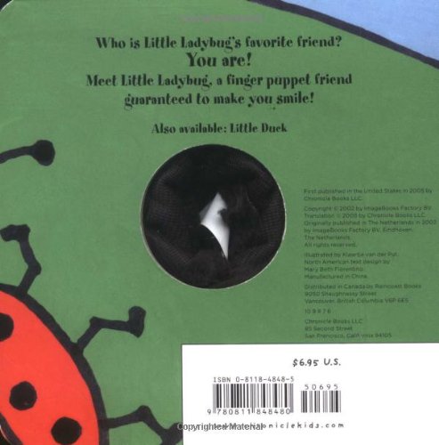 Little Ladybug: Finger Puppet Book: (Finger Puppet Book for Toddlers and Babies, Baby Books for First Year, Animal Finger Puppets) (Little Finger Puppet Board Books, FING)