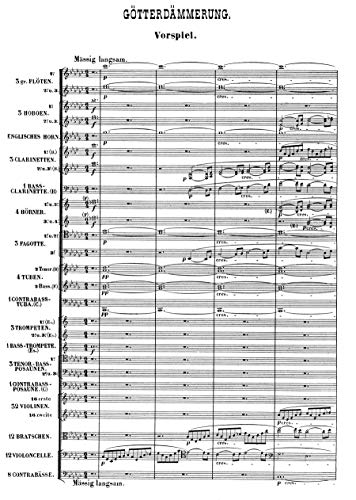 Gotterdammerung in Full Score