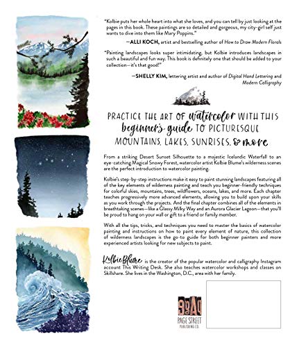 Wilderness Watercolor Landscapes: 30 Eye-Catching Scenes Anyone Can Master
