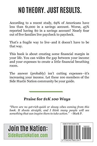$1000 100 Ways: How Real People Make Real Money on the Side (and how you can too)