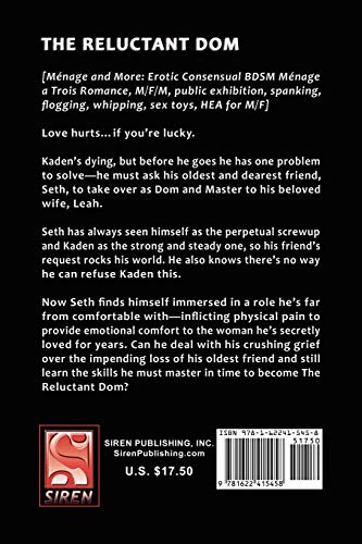The Reluctant Dom — back cover