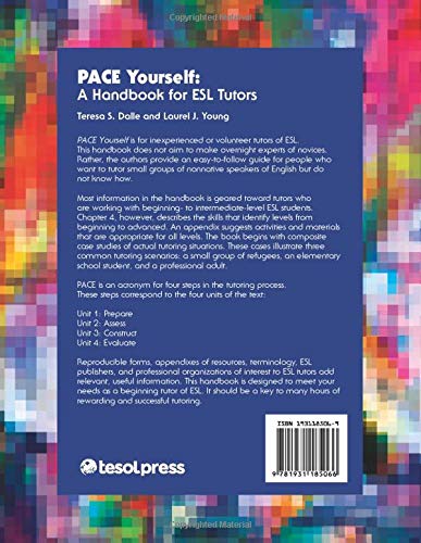 PACE Yourself: A Handbook for ESL Tutors (English Language Teacher Development)