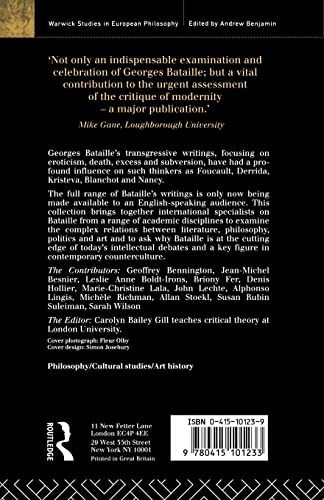 Bataille (Warwick Studies in European Philosophy)