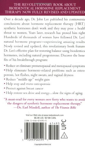 What Your Doctor May Not Tell You About Menopause (TM): The