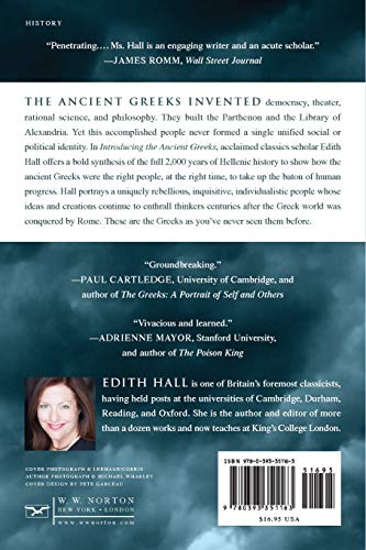 Introducing the Ancient Greeks: From Bronze Age Seafarers to Navigators of the Western Mind