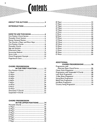 Guitar Chord Progression Encyclopedia: Includes Hundreds of Chords and Chord Progressions in All Styles in All Twelve Keys (The Ultimate Guitarist's Reference Series)