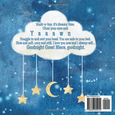 Goodnight Great Niece: A Heartwarming Bedtime Story for Great Nieces with Gentle Rhymes, Cozy Nighttime Imagery, and a Loving Great Aunt or Uncle ... Perfect for Babies, Toddlers, and Young Girls