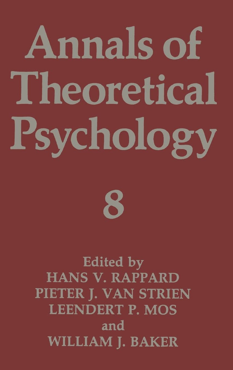 Annals of Theoretical Psychology: Volume 8