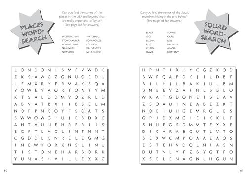 The Taylor Swift Activity Book: The SUNDAY TIMES BESTSELLING activity book full of quizzes, puzzles and trivia on the global superstar of the 2024 Eras tour
