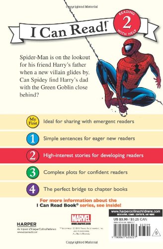 Spider-Man: Spider-Man versus the Green Goblin (I Can Read! Spider Sense Spider-Man: Level 2)