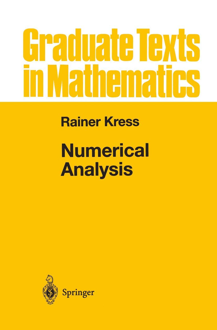 Numerical Analysis (Graduate Texts in Mathematics, 181)