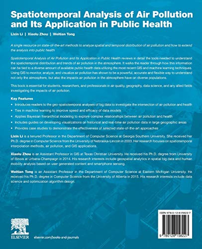 Spatiotemporal Analysis of Air Pollution and Its Application in Public Health