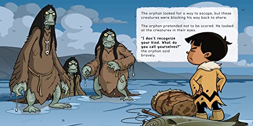The Orphan and the Qallupilluit: English Edition (Nunavummi Reading SeriesOrphan Tales)