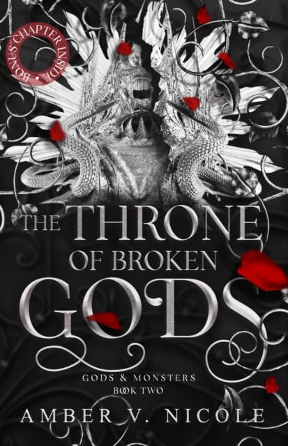 Gods & Monsters Series 1-4 Books Collection Set By Amber V. Nicole (The Book of Azrael, The Throne of Broken Gods, The Dawn of the Cursed Queen & The Wrath of the Fallen)