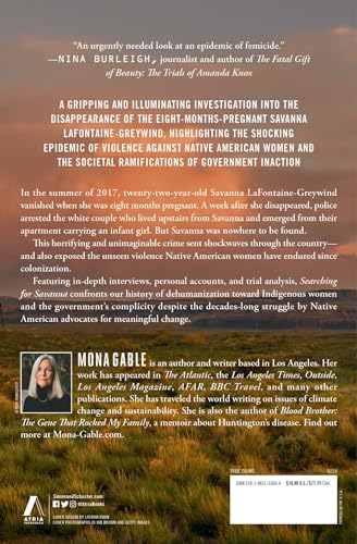 Searching for Savanna: The Murder of One Native American Woman and the Violence Against the Many