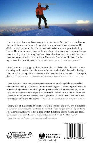 Beyond the Mountain by Steve House
