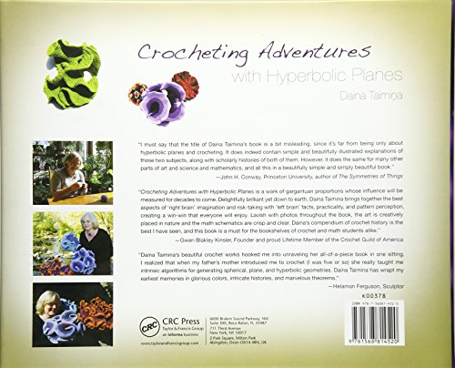 Crocheting Adventures with Hyperbolic Planes — back cover