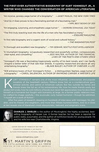 And So It Goes: Kurt Vonnegut: A Life by Shields, Charles J.