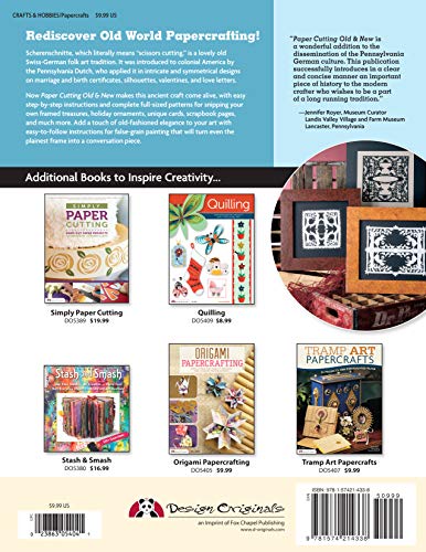 Paper Cutting Old & New: Scherenschnitte for the Modern Crafter (Design Originals)