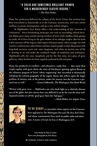 Highlanders: A Journey to the Caucasus in Quest of Memory