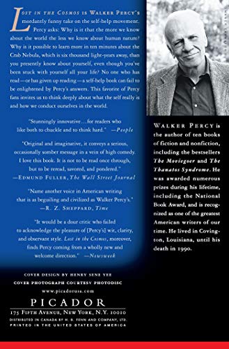 Lost in the Cosmos: The Last Self-Help Book by Walker Percy