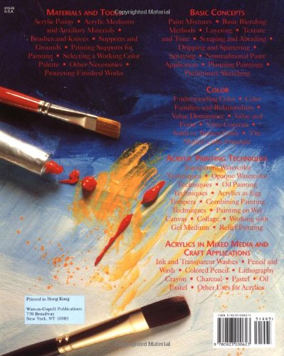 The Acrylics Book: Materials and Techniques for Today's Artist