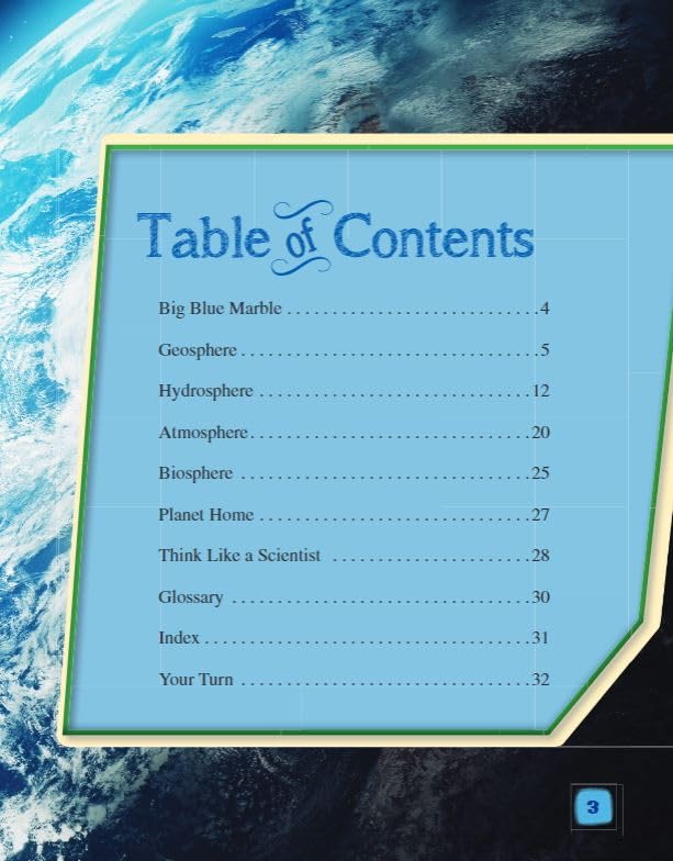 The Four Spheres of Earth (Science Readers: Content and Literacy)