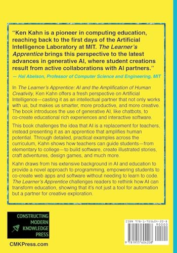 The Learner's Apprentice: AI and the Amplification of Human Creativity