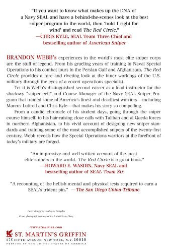 The Red Circle: My Life in the Navy SEAL Sniper Corps and How I Trained Americas Deadliest Marksmen