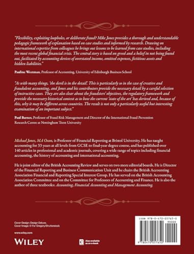 Creative Accounting, Fraud and International Accounting Scandals