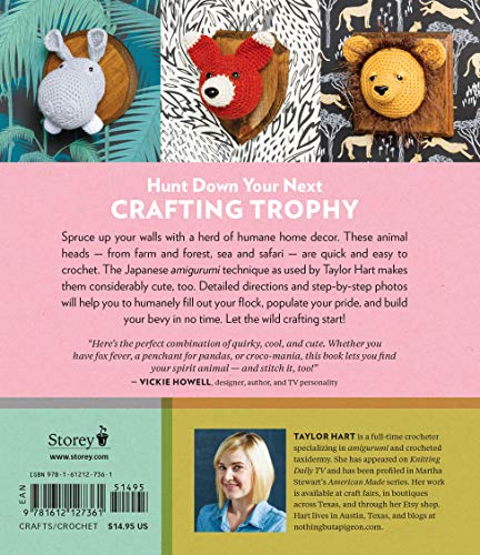 Crochet Taxidermy: 30 Quirky Animal Projects, from Mouse to Moose