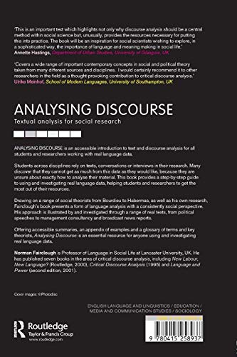 Analysing Discourse