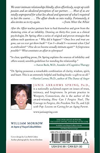 After the Affair: Healing the Pain and Rebuilding Trust When a Partner Has Been Unfaithful, 2nd Edition