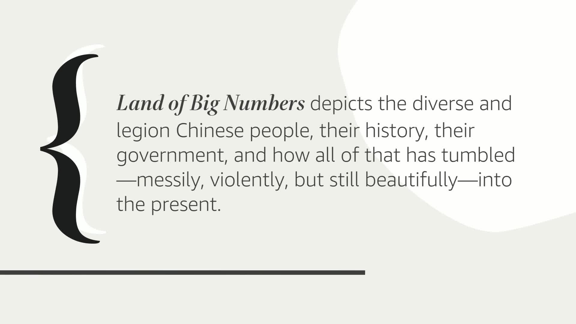 Land Of Big Numbers: Stories
