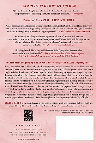 The Montmartre Investigation: A Victor Legris Mystery (Victor Legris Mysteries, 3)