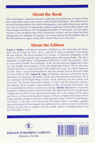 The French Revolution: Conflicting Interpretations