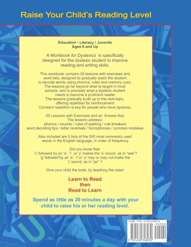 A Workbook for Dyslexics, 2nd Edition